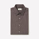 Woven Tailored Collar Shirt, Regular Fit, 100% Cotton