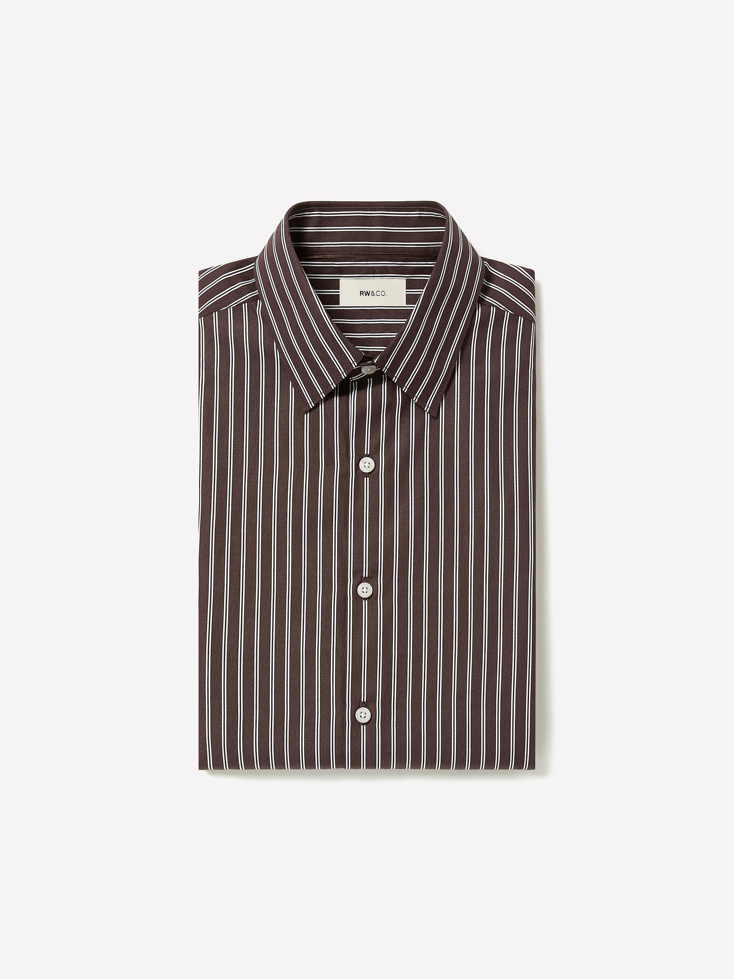 Woven Tailored Collar Shirt, Regular Fit, 100% Cotton