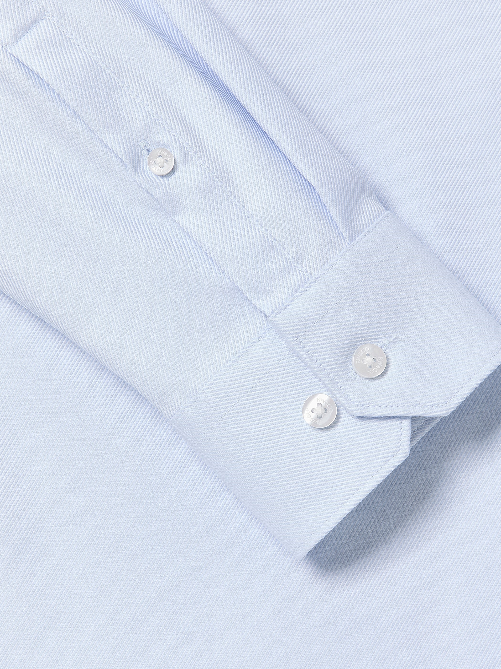 Slim Fit White Dress Shirt