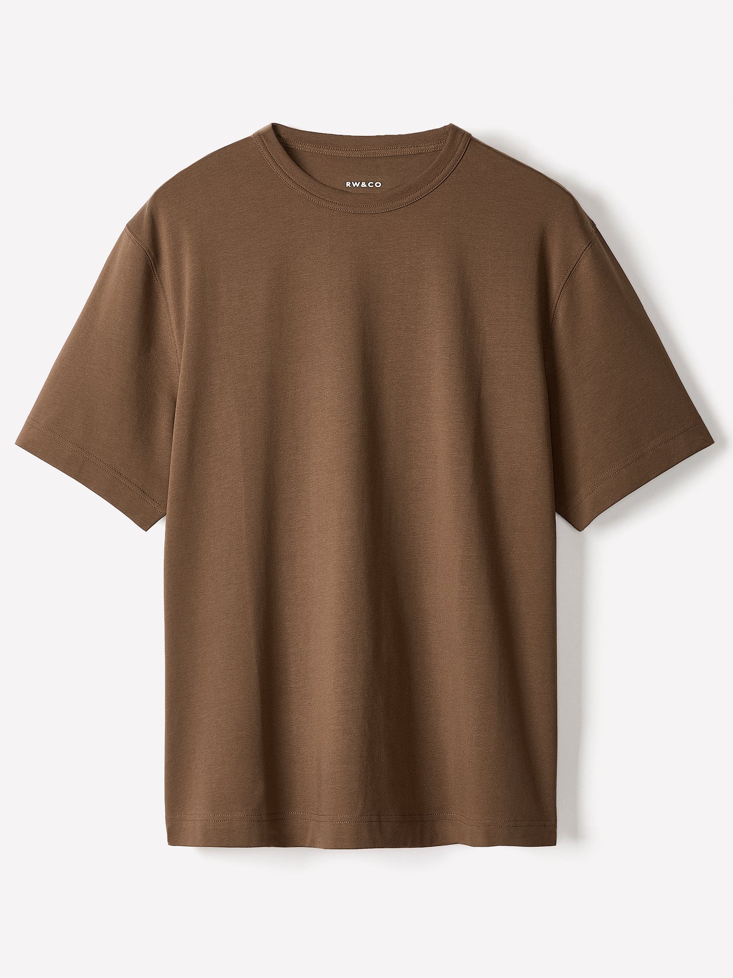 Men's Knit Crewneck T-Shirt Supima Cotton