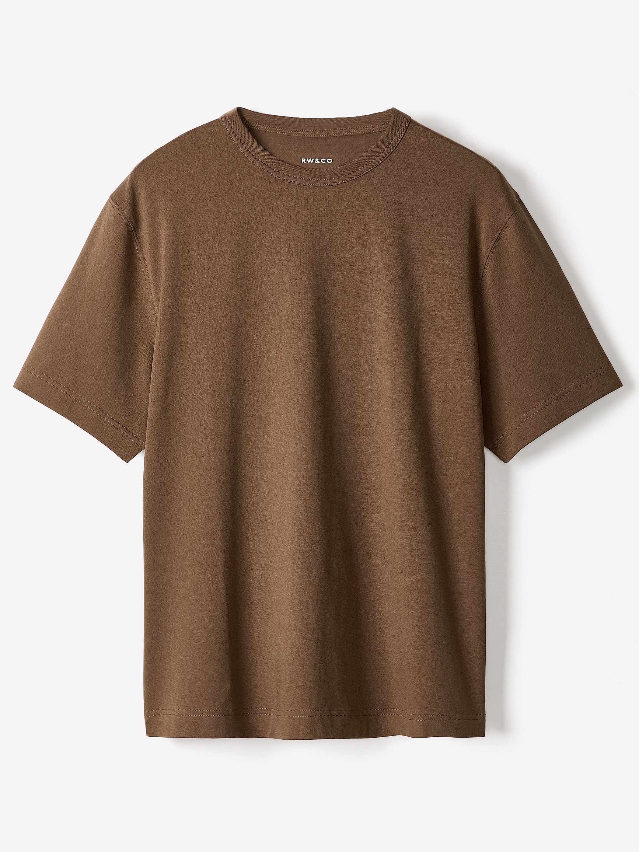 Men's Knit Crewneck T-Shirt Supima Cotton