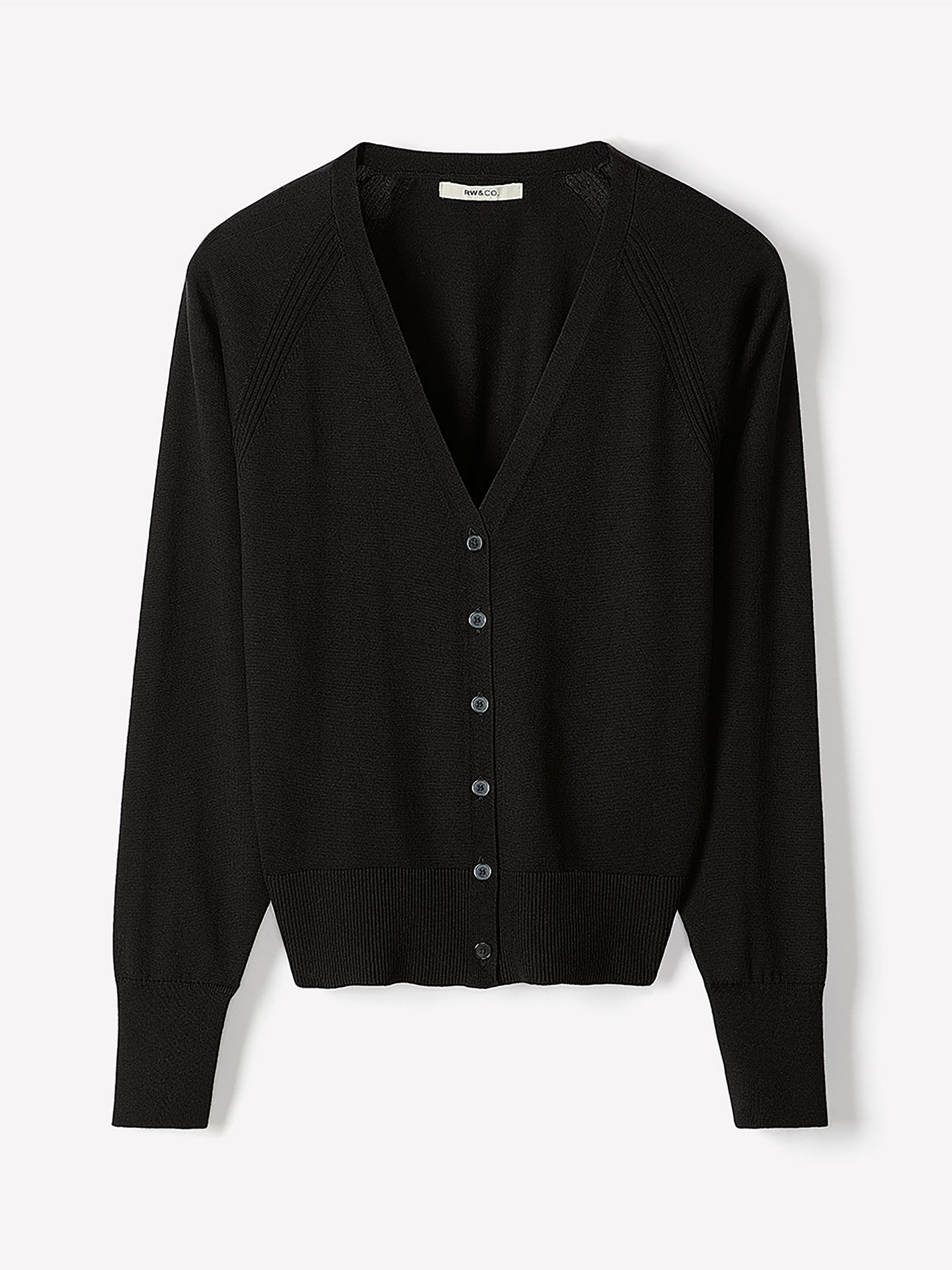Long-Sleeve V-Neck Cardigan