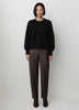 Wool-Blend Long-Sleeve Crew-Neck Sweater