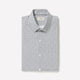 Slim Fit Cotton Knit Shirt with Tailored Collar