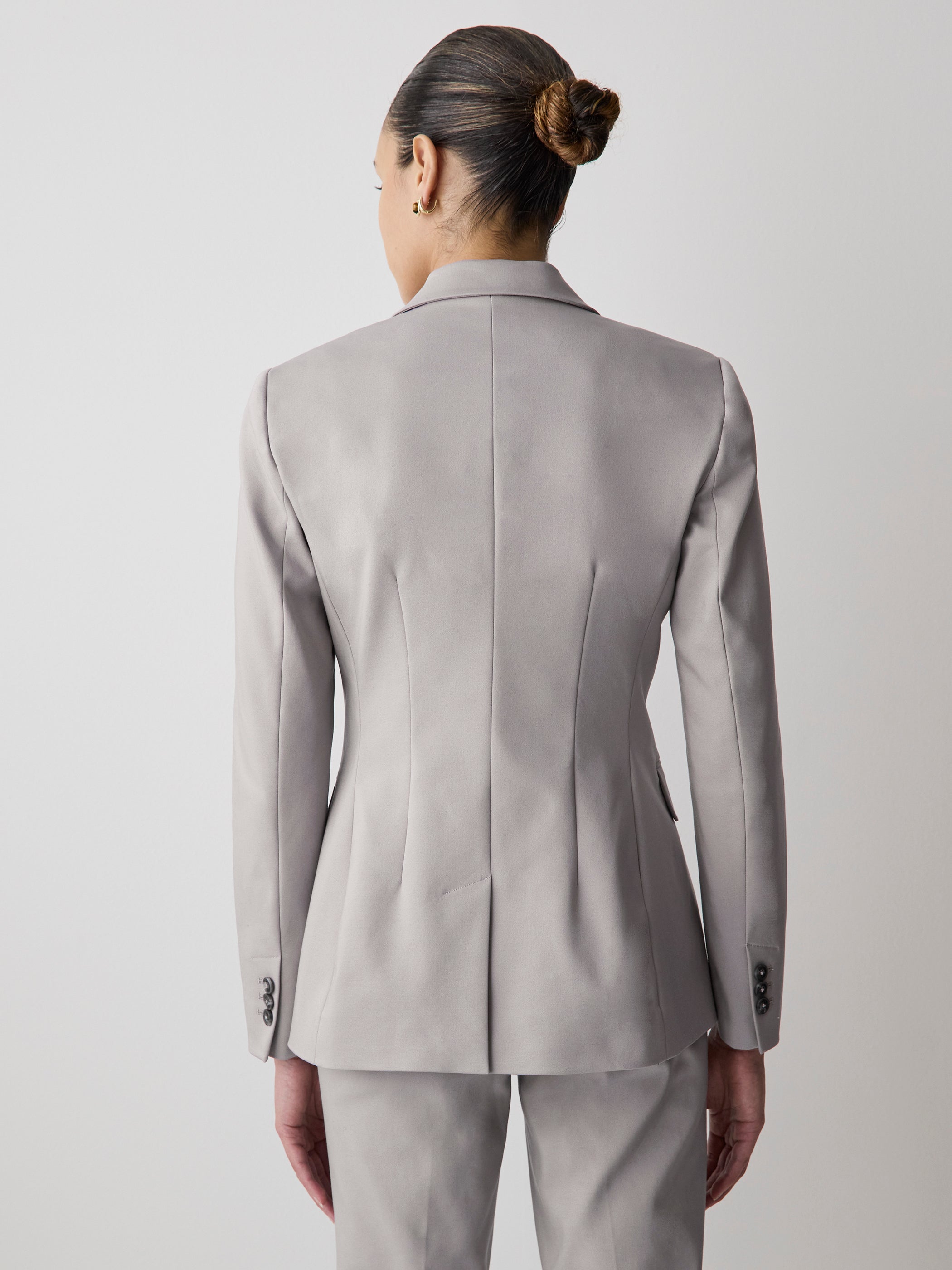 Limitless One-Button Fitted Blazer