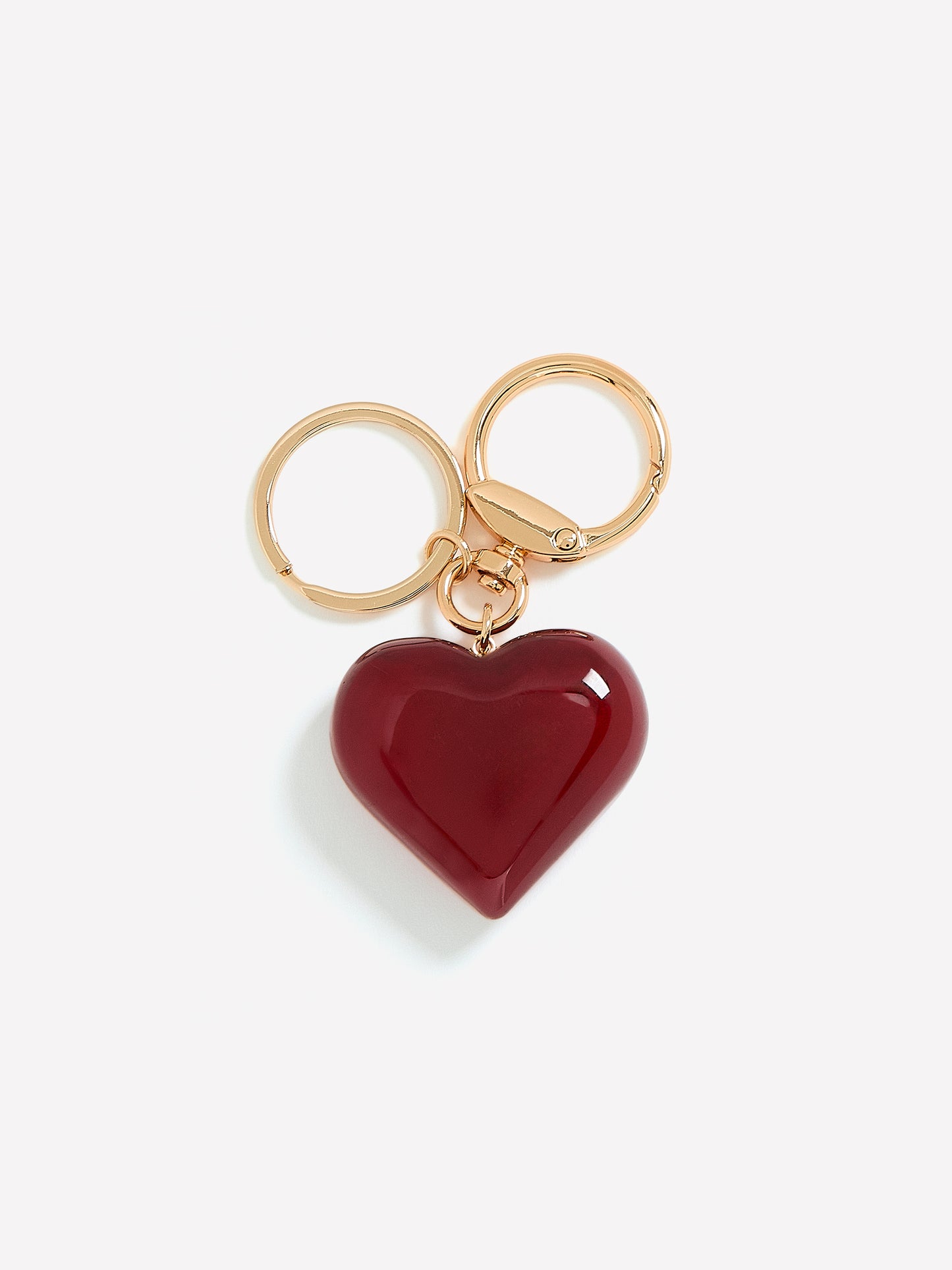 Red Heart Bag Charm