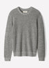 Knit Crewneck Sweater Cotton Cashmere Blend