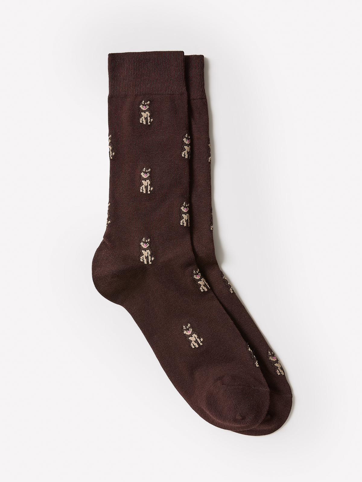 Men's Knit Socks Cotton Blend German Shepherd Design
