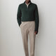 Tailored-Fit Brushed-Knit Pant