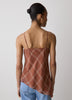 Woven Chiffon Asymmetric Cami Top