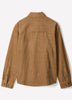 Woven Cotton Tailored Collar Overshirt