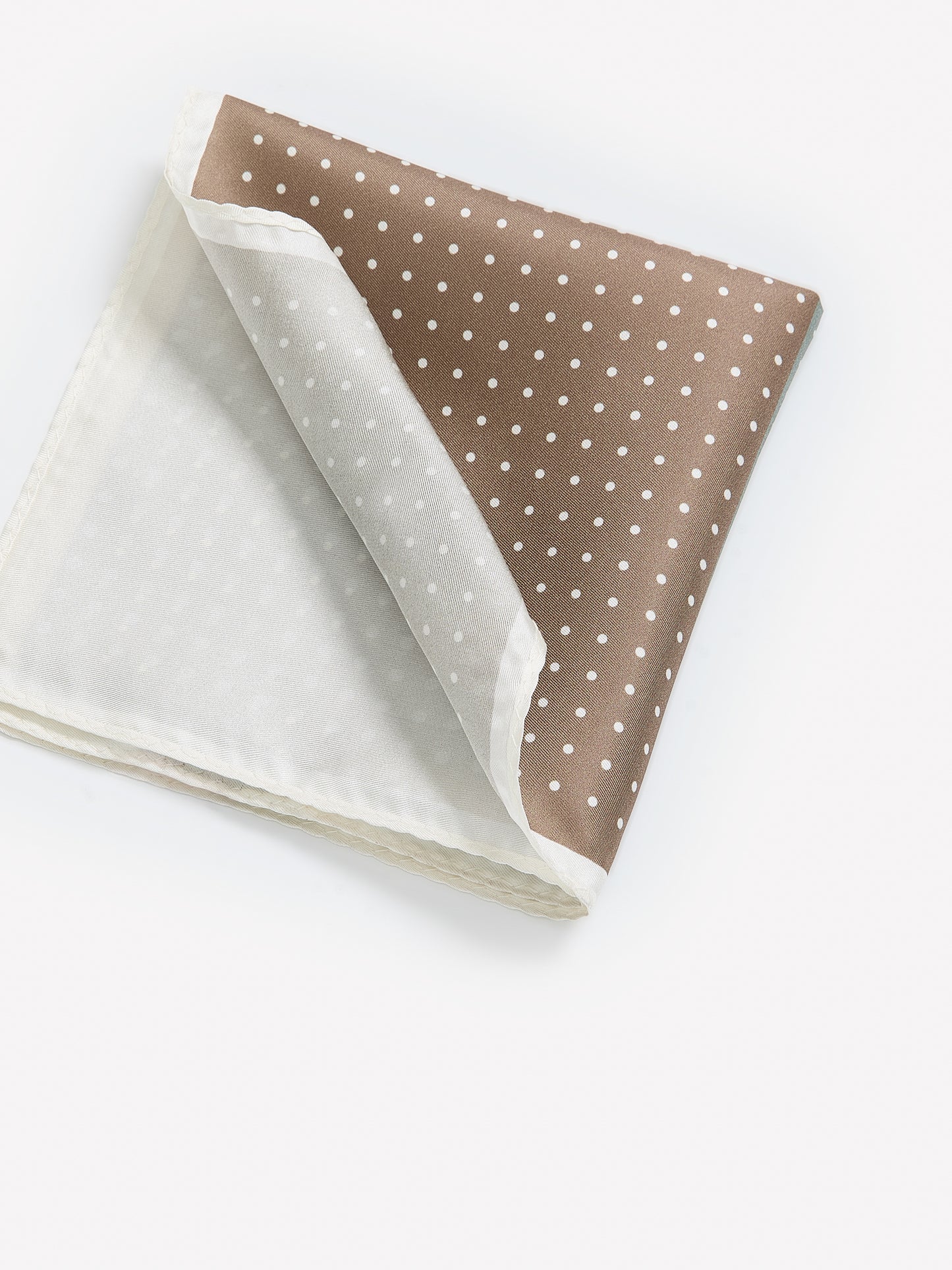 Dotted Four-Square Handkerchief
