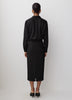 Woven Pencil Skirt High Density Cotton Blend