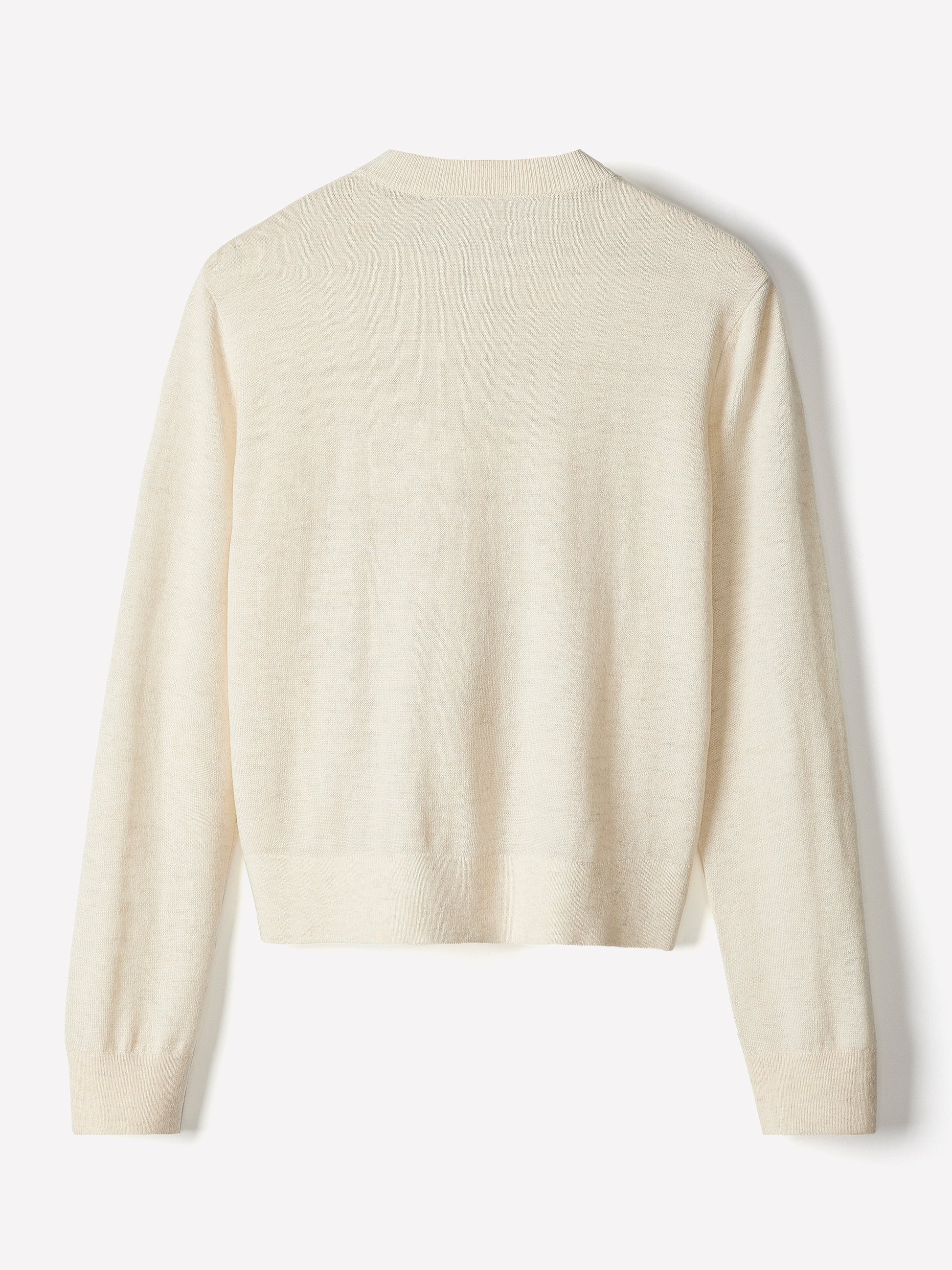 Knit Sweater Cardigan Women 100% Merino Wool Classic Fit