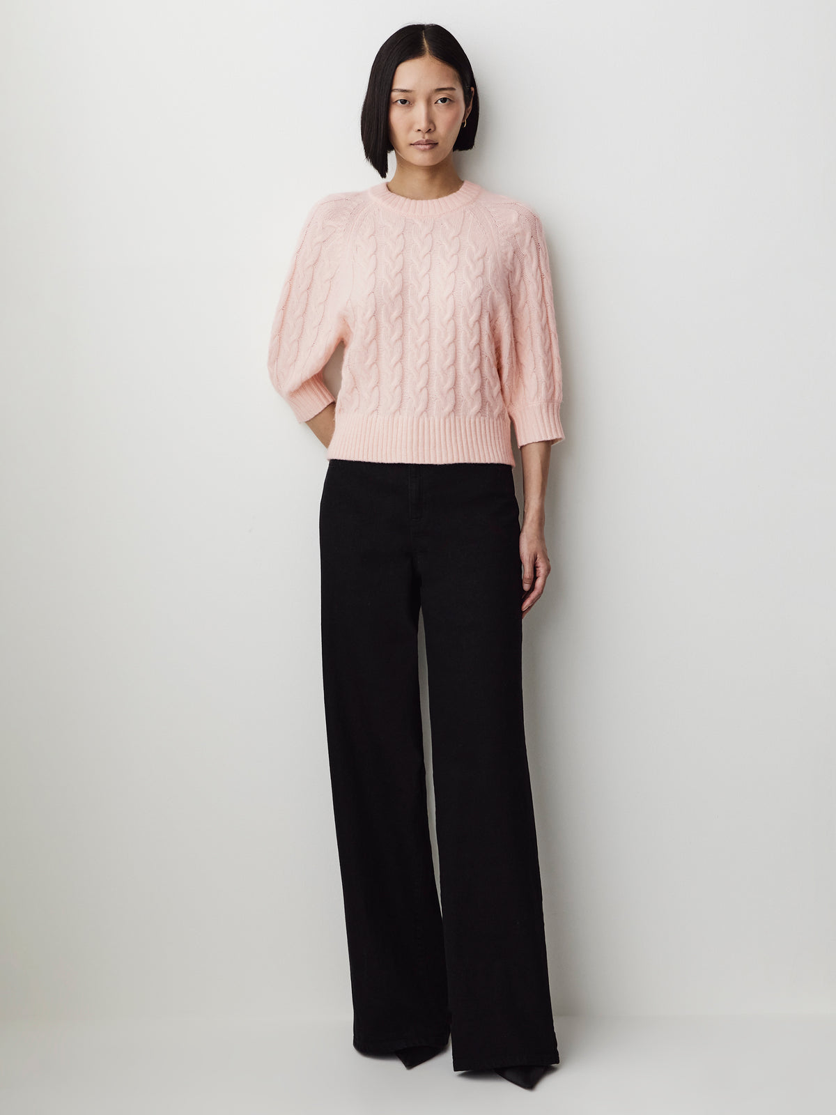 Cable Knit Feminine Pullover