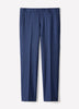 Blue Tailored-Fit Wool Suit Pant
