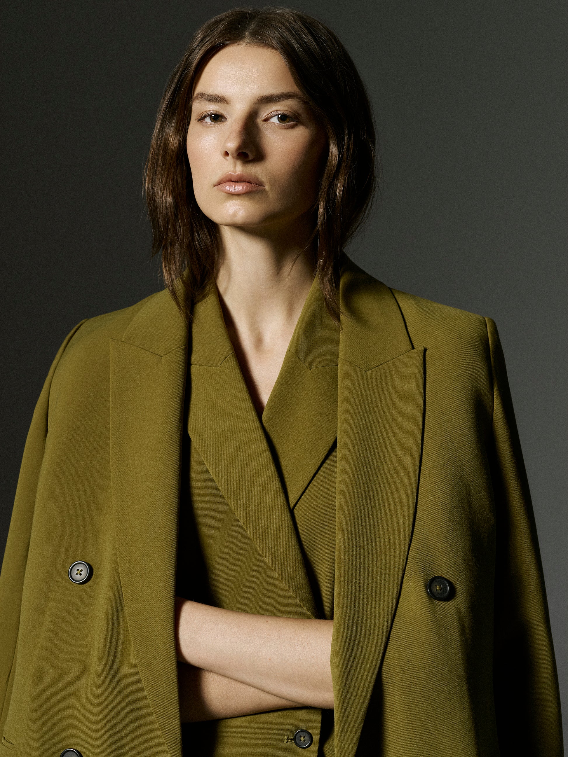 Woven Classic Relax Blazer with Stretch Fabric