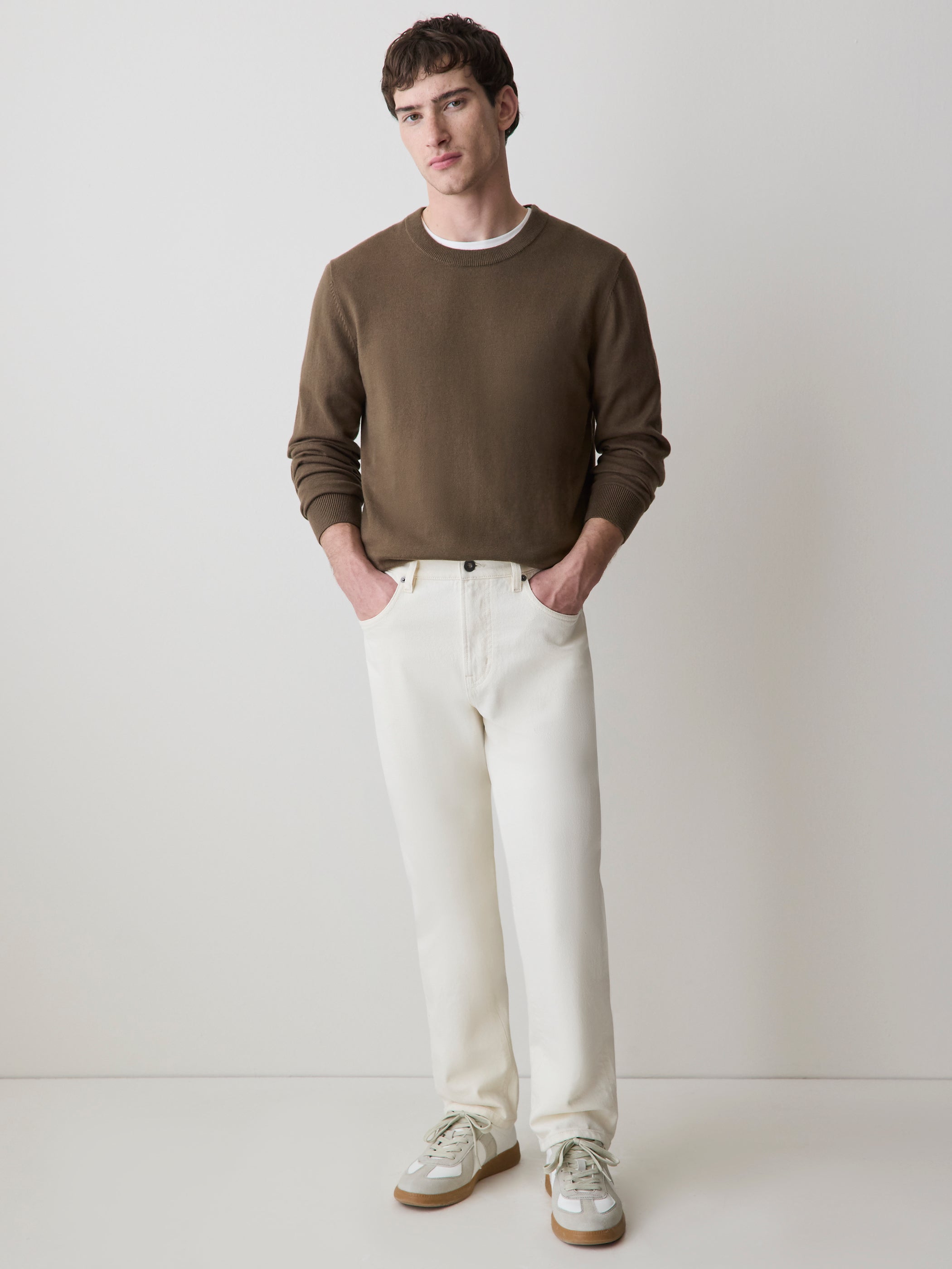 Jeans à Jambe Droite