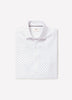 Slim Fit Cotton Woven Shirt with Stand Collar