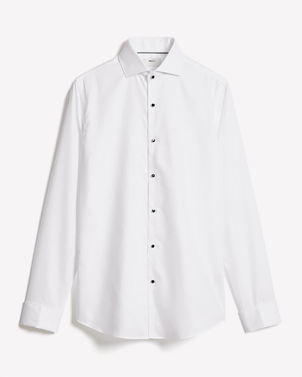 Supima (R) Cotton Slim Fit Tuxedo Shirt with French Cuffs