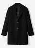Classic Wool Coat with Tailored Collar