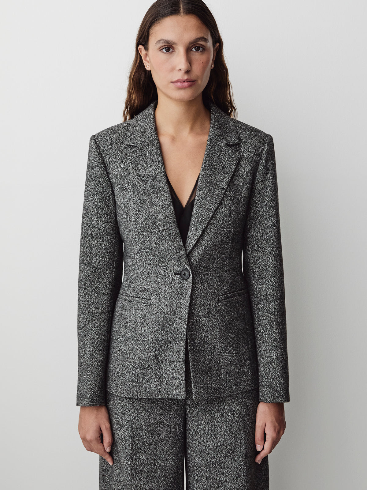 Tweed Hourglass Blazer