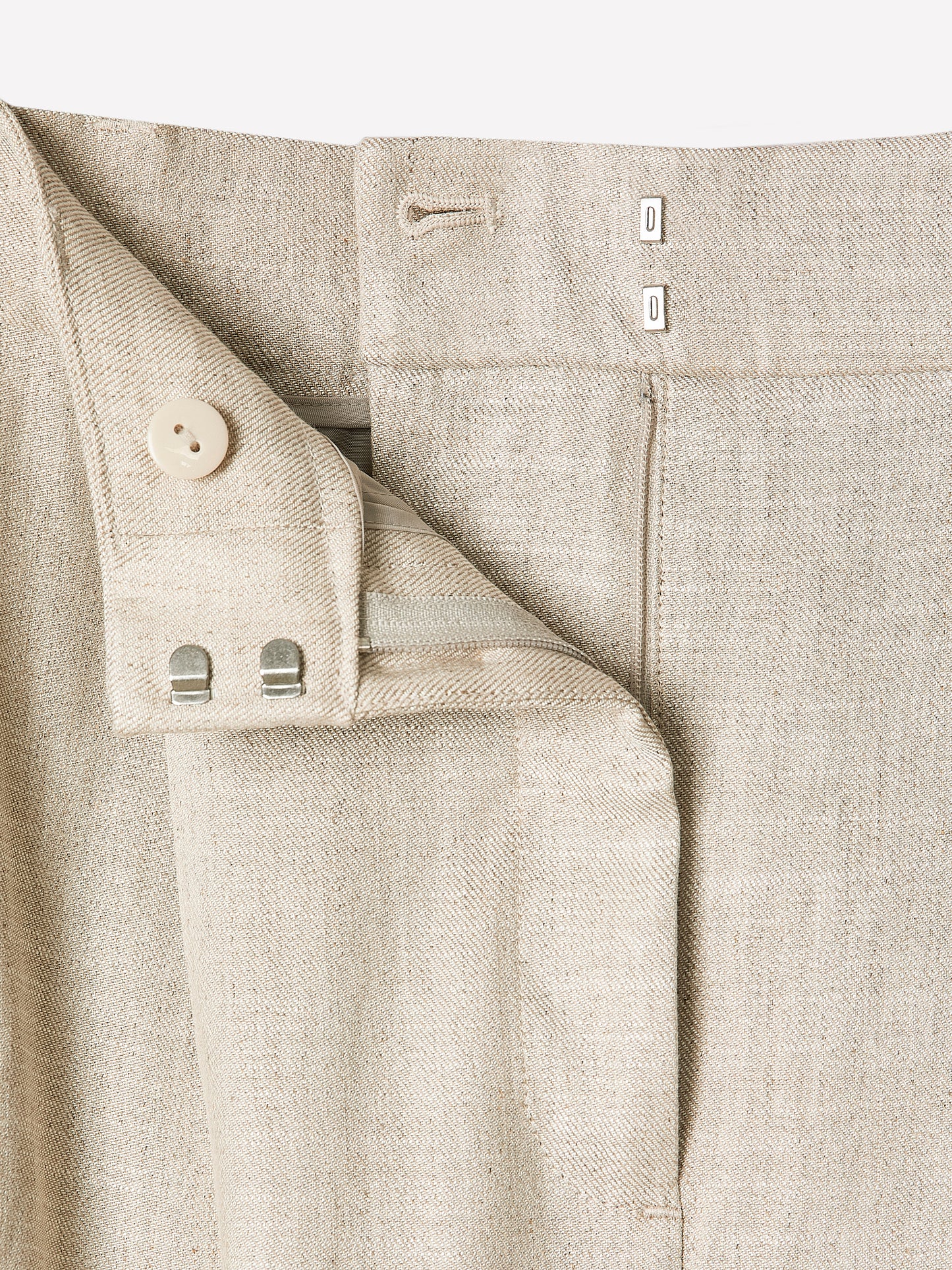 Cropped Wide-Leg High-Rise Pant