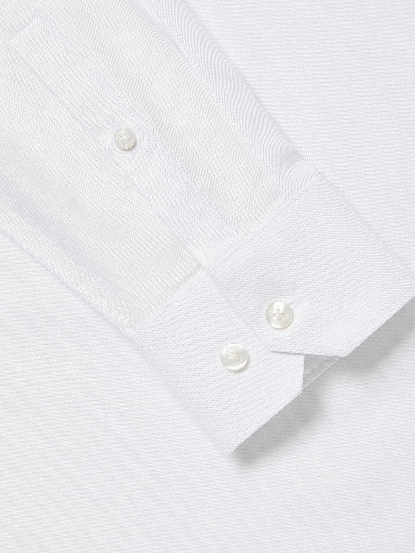 Tailored-Fit Knit-Like Dress Shirt