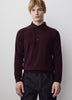 Long-Sleeve Polo Sweater