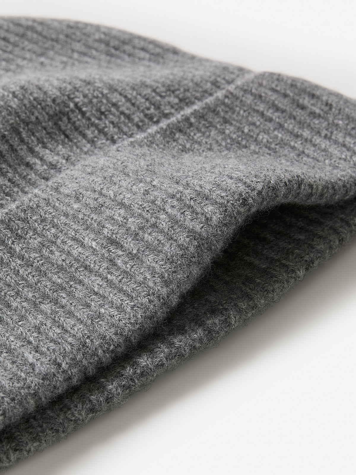 Men's Lambswool Knit Beanie Hat