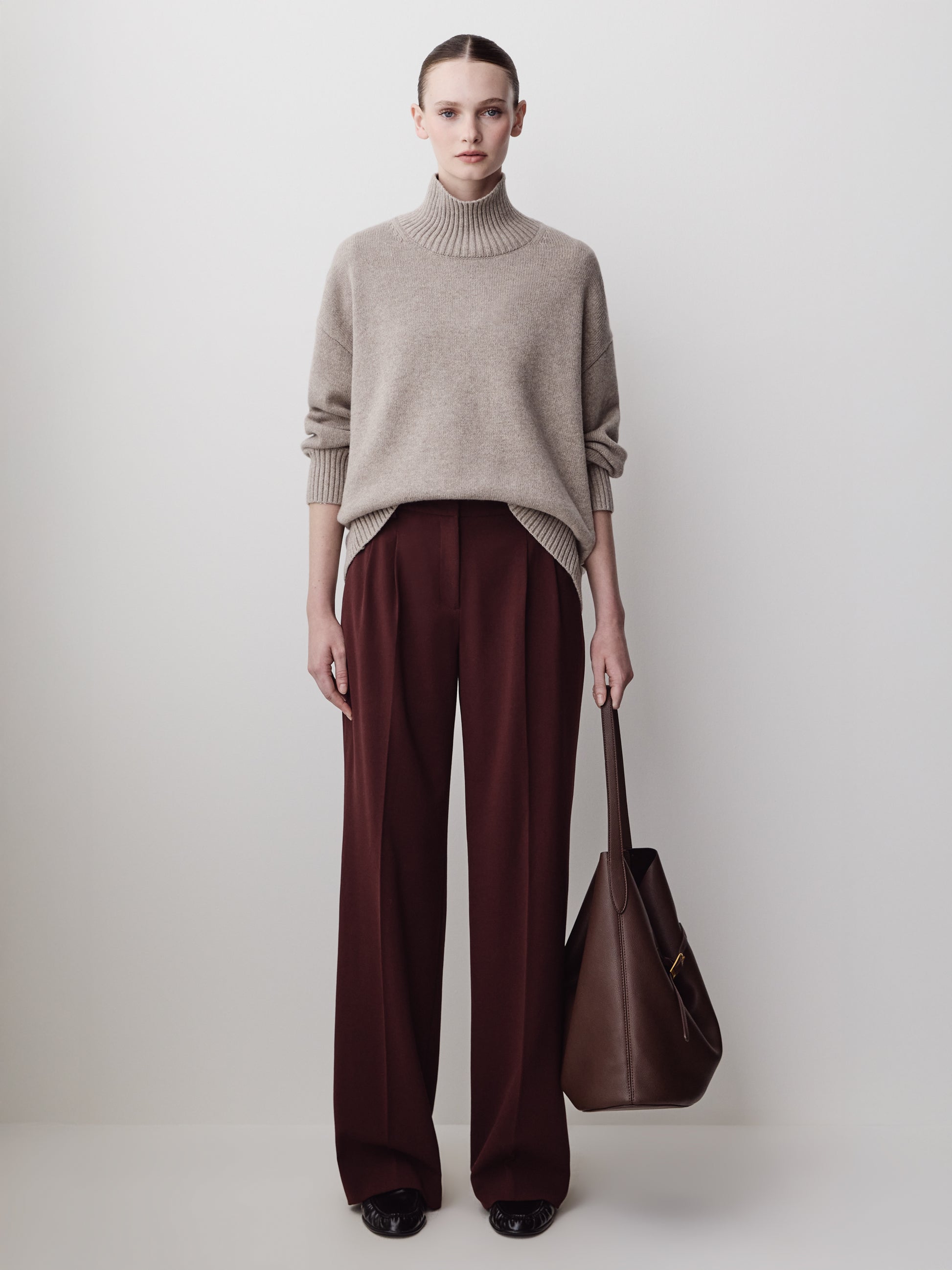 High-Rise Wide-Leg Pant