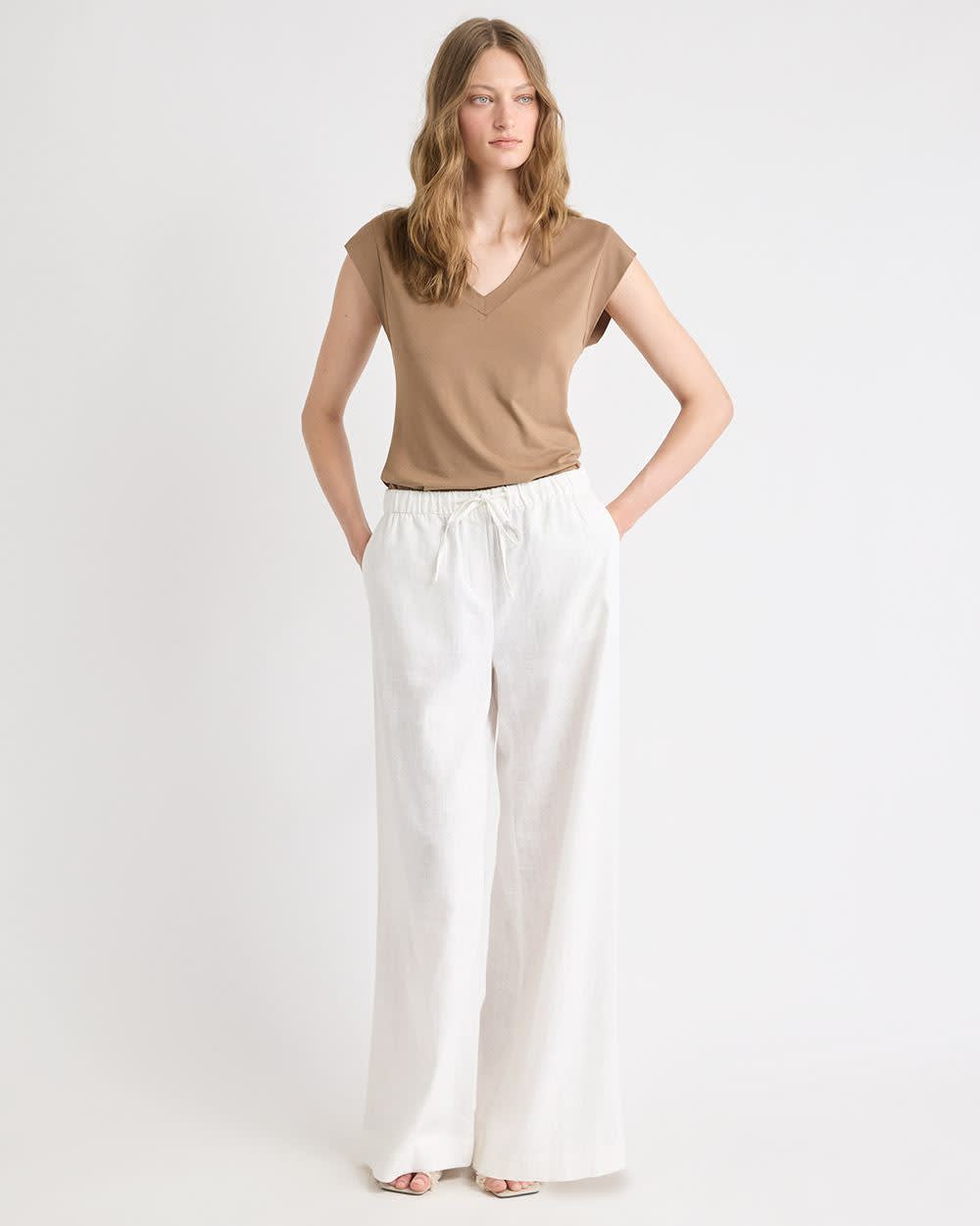 Classic-Fit Short-Sleeve V-Neck T-Shirt