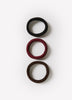 Woven Hair Elastics Pack of 3, 100% Polyester