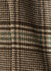 Woven Wool Blend Double-Breasted Long Coat