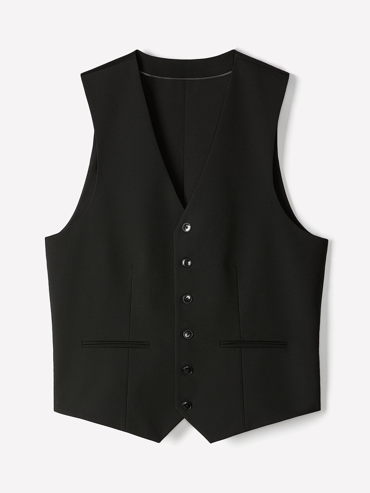 Black Suit Vest