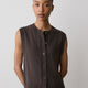 Sleeveless Crew-Neck Sweater Vest