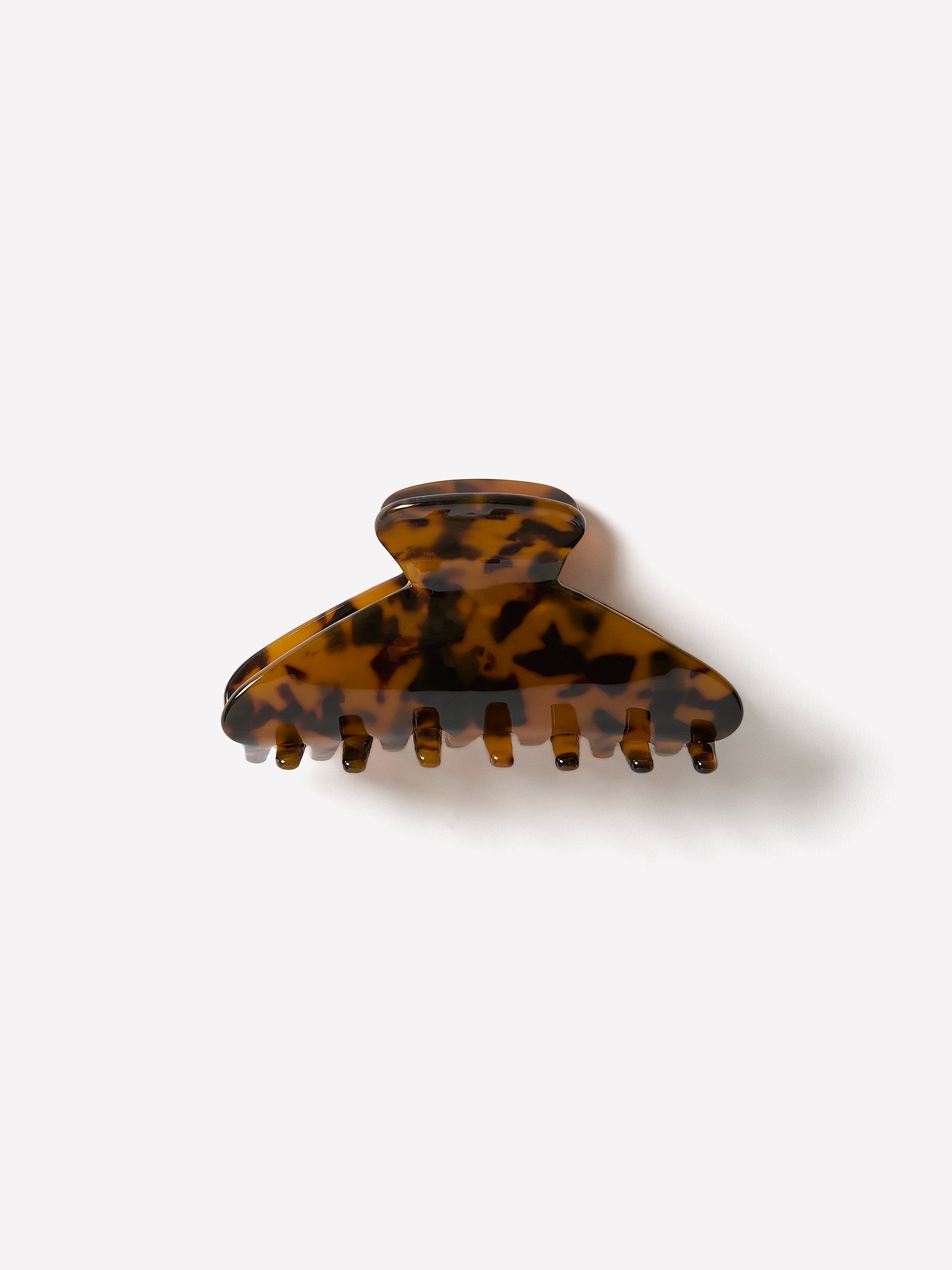 Plastic Hair Clip Medium Tortoise Acrylic Hair Gripper