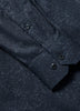 Slim-Fit Dress Shirt with Abstract Floral Pattern