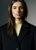 Classic Wool-Blend Three-Button Coat