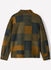 Men’s Wool Blend Knit Outerwear Jacket Plaid