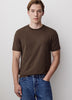 Solid Short-Sleeve Crew-Neck Tee