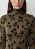 Long-Sleeve Mock-Neck Top