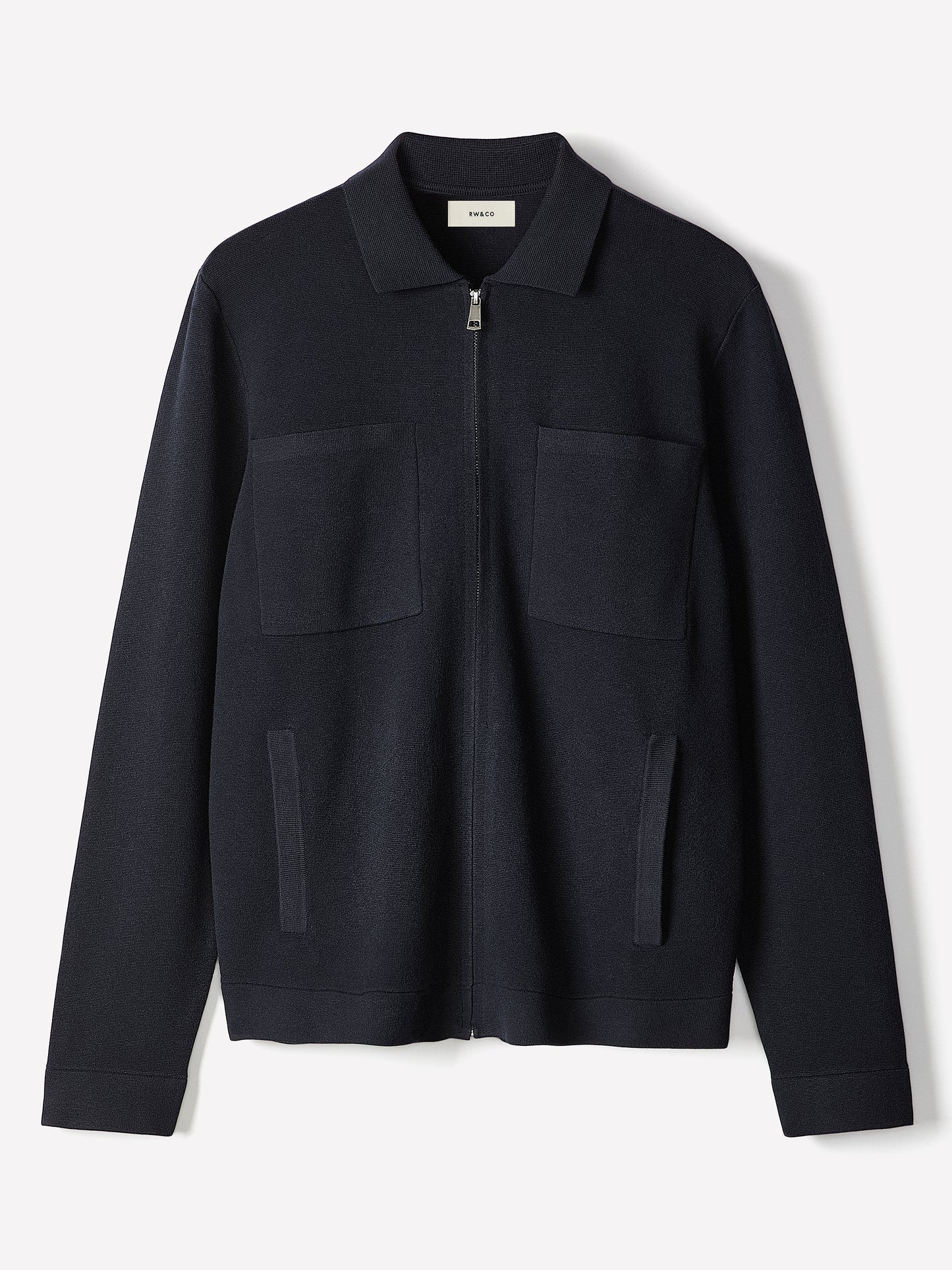 Zipped Sweater Cardigan