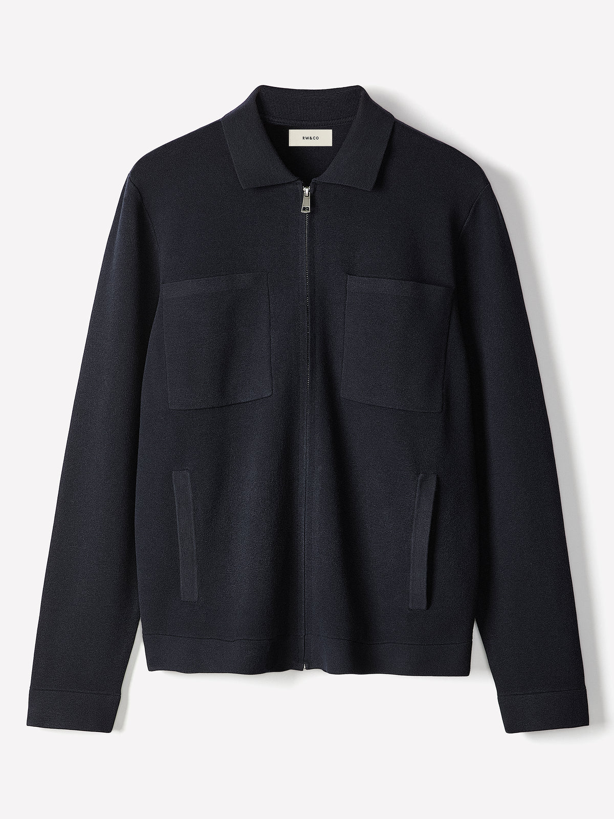 Zipped Sweater Cardigan