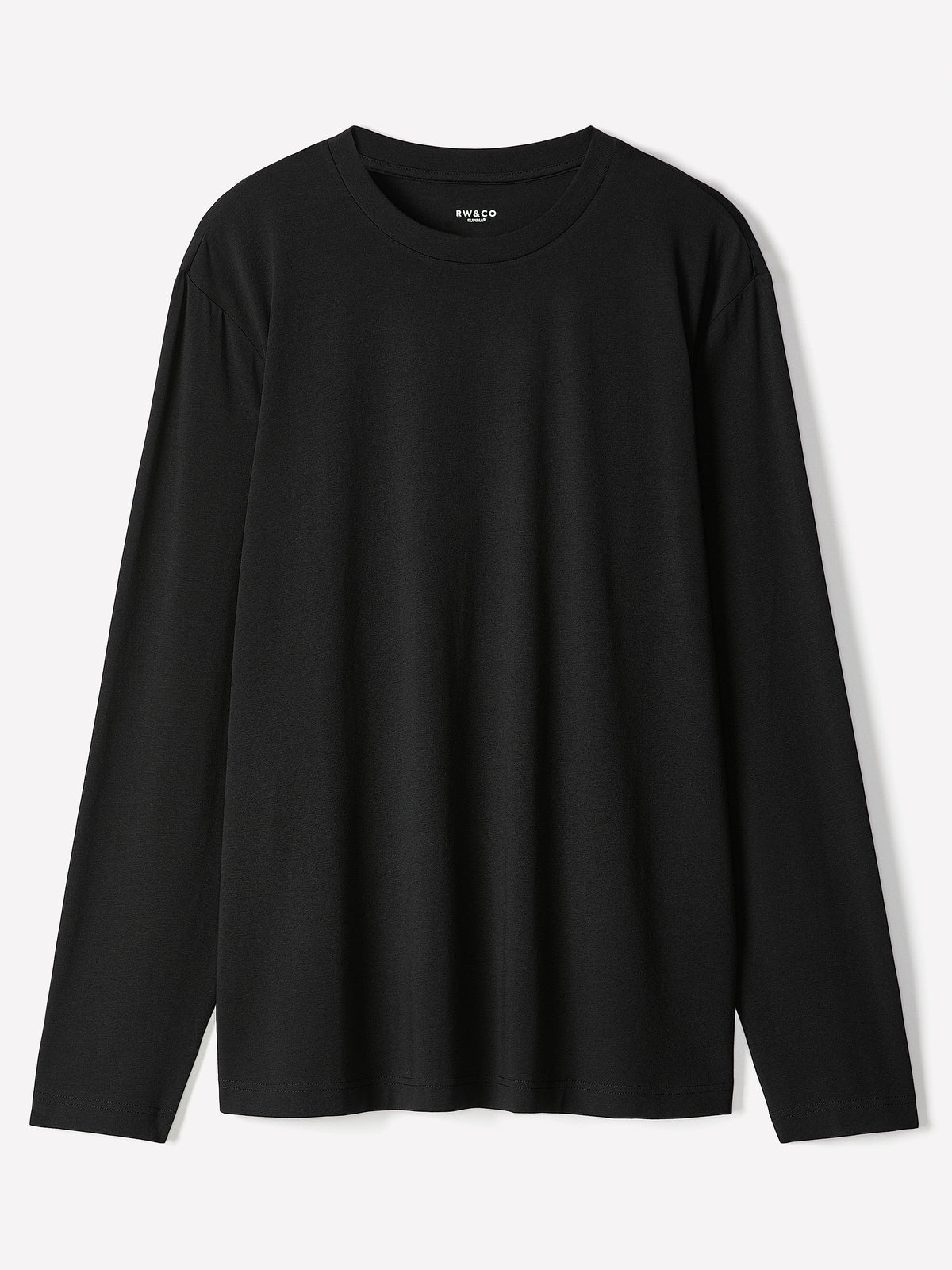 Long Sleeve Supima Cotton Crew Neck Shirt