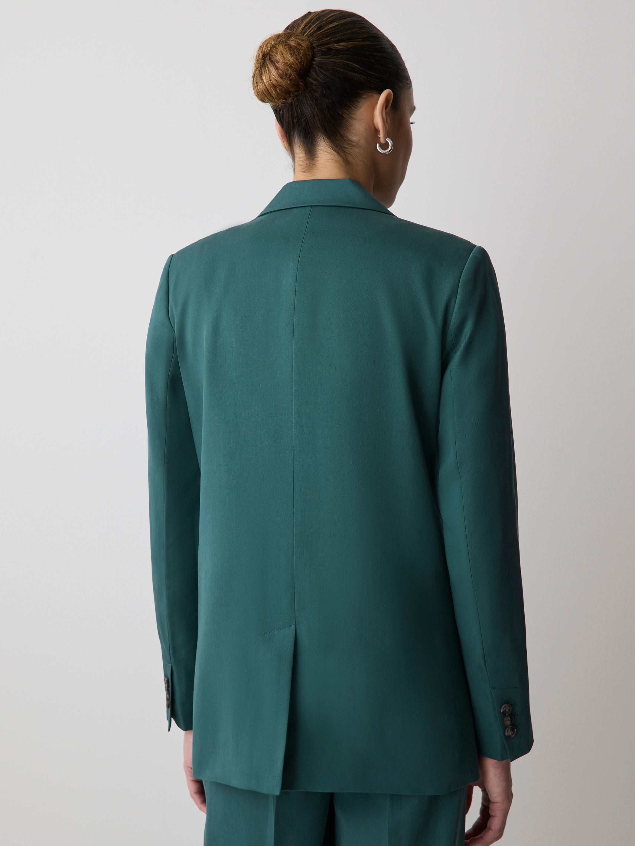 Veston Décontracté à Boutonnage Double 