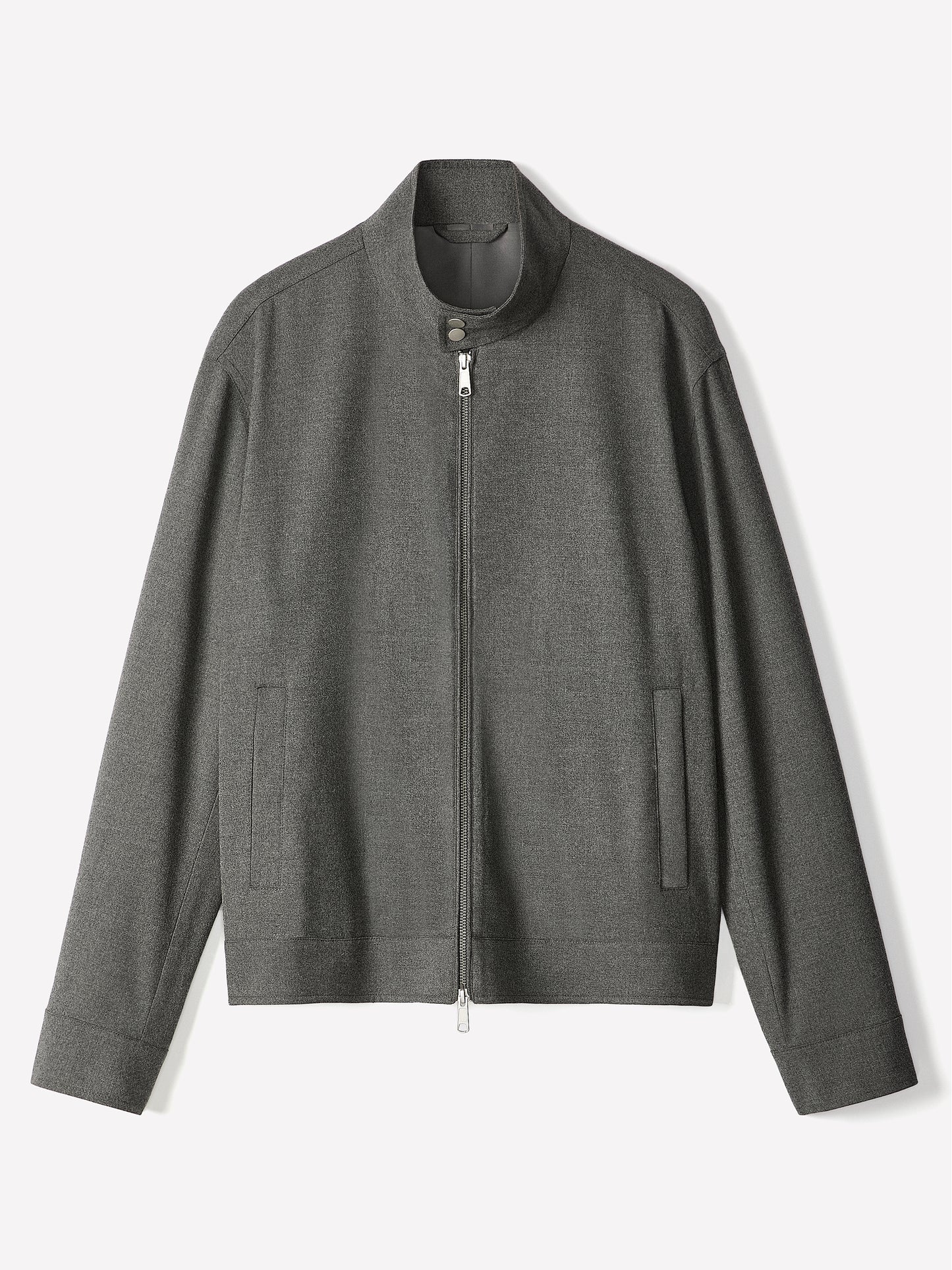 Woven Outerwear Jacket, Brushed Fabric, Men's