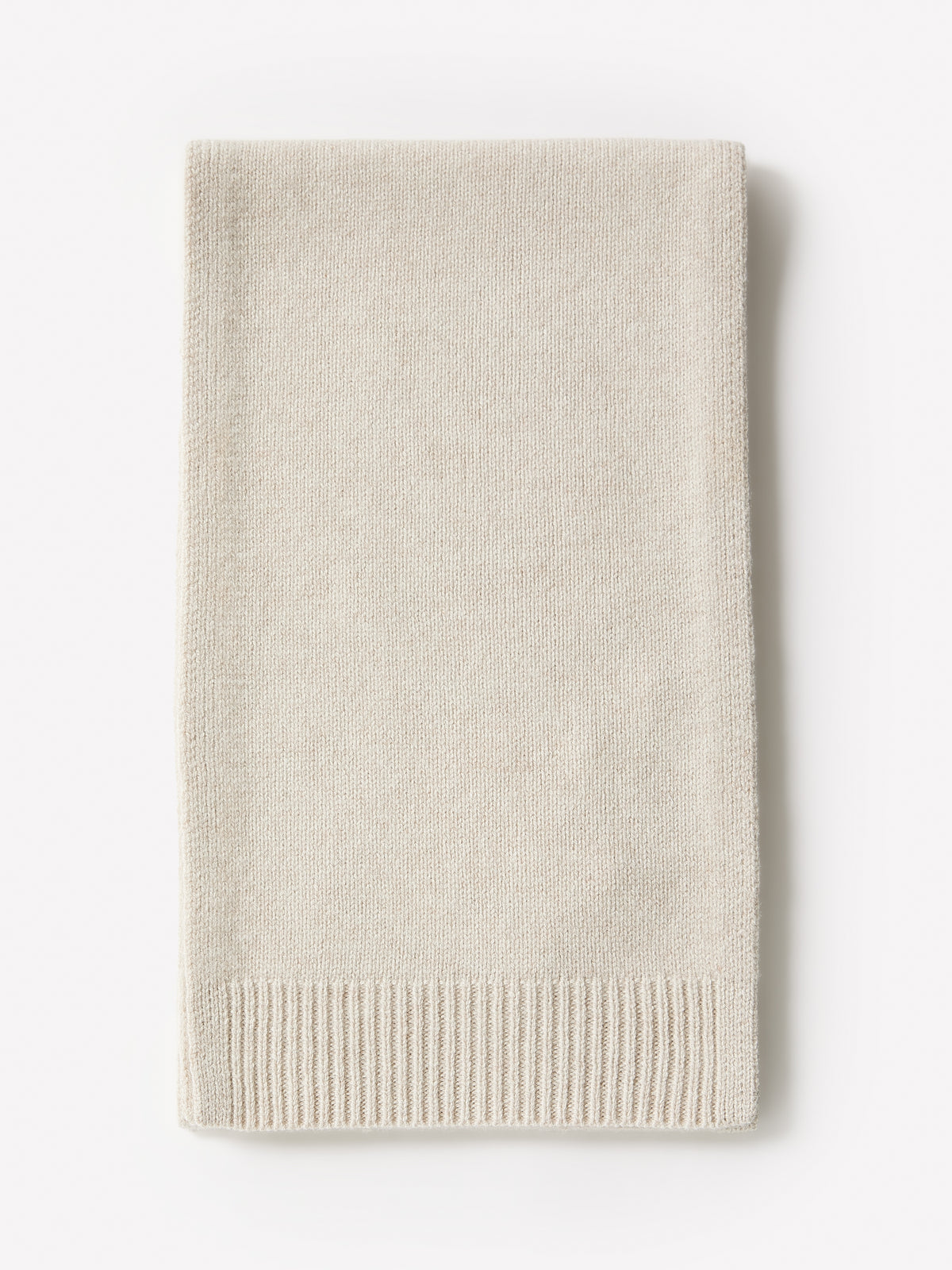 Knit Lambswool Scarf