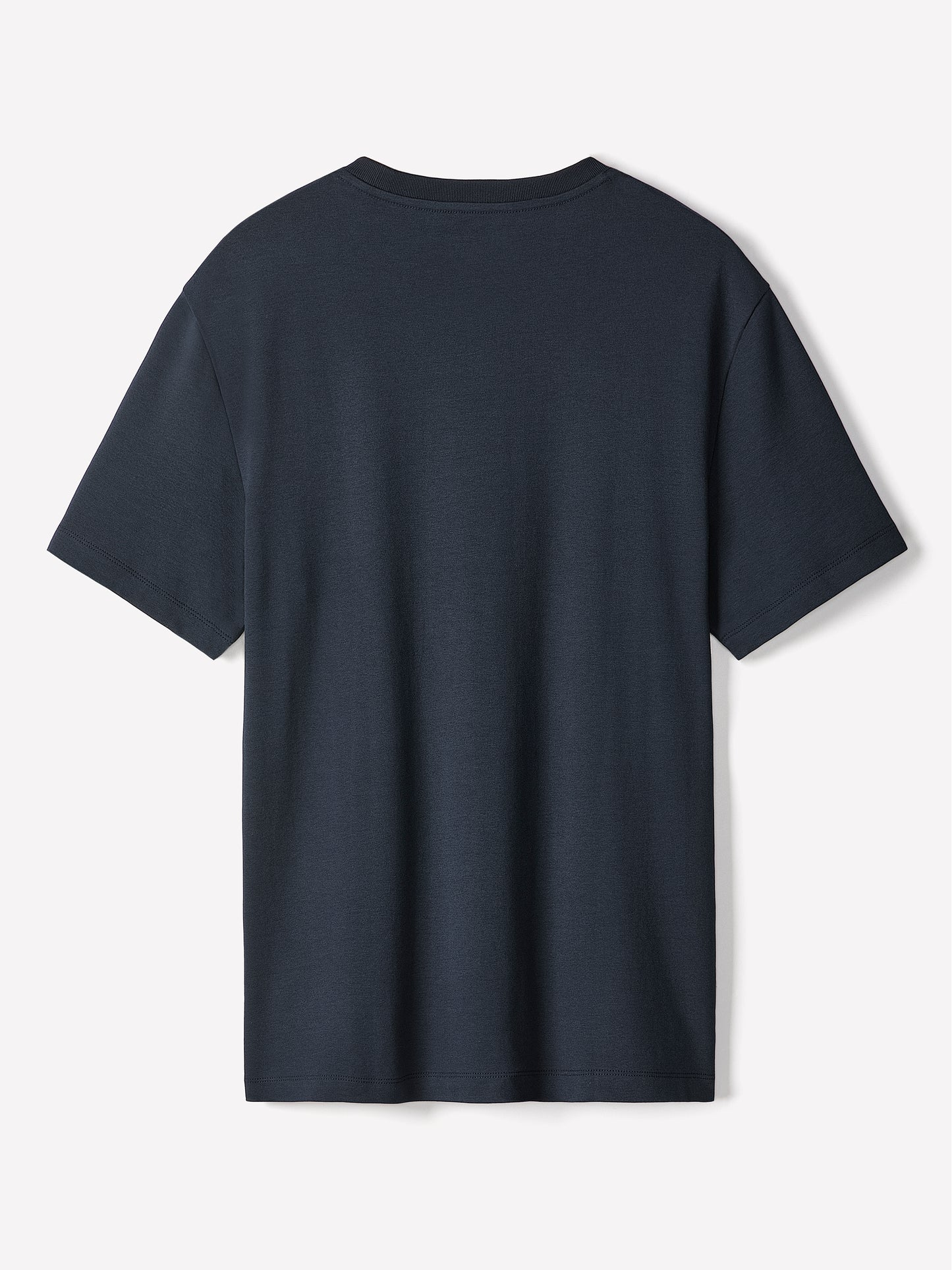 Solid Short-Sleeve Crew-Neck Tee