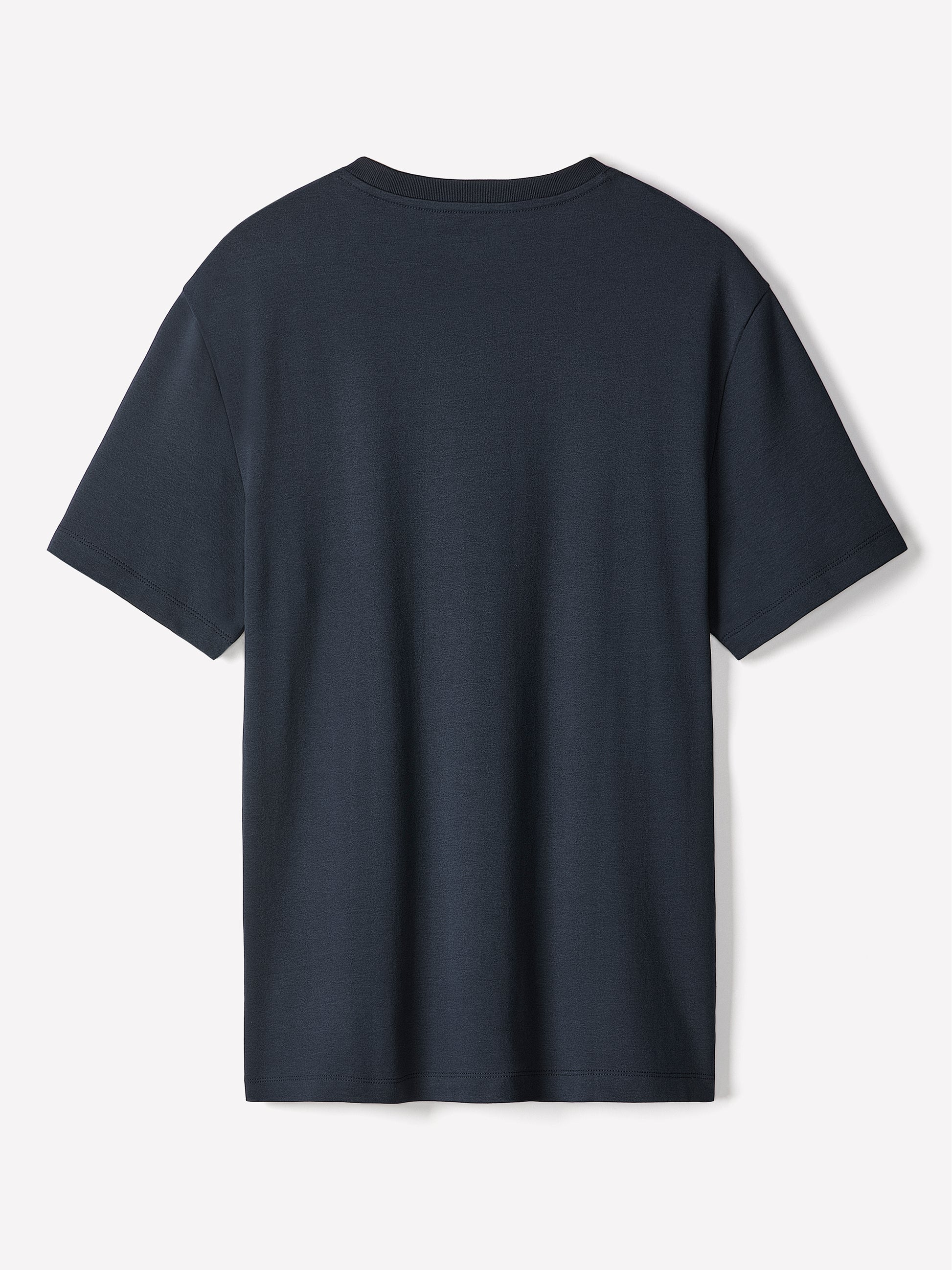 Solid Short-Sleeve Crew-Neck Tee